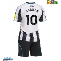 Newcastle United Anthony Gordon #10 Hjemmedraktsett Barn 2025-26 Kortermet (+ Korte bukser)